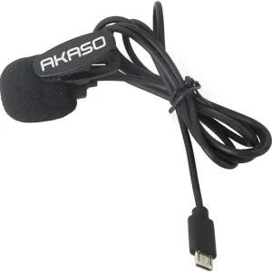 AKASO External Microphone EK7000/ EK7000 Pro/Brave 4//Brave 7 LE/Brave 4 Pro/ V50X/ V50 Elite Action Camera