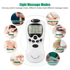 Digital -Therapy Machine 4 Pad With Color Display and Lighting System