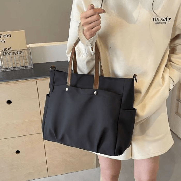 New Women Tote Bag Oxford Large Handbag Shoulder Bags (1)