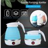 600ML Foldable Electric Travel Kettle Portable Water Boiler For Home Hotel Camping Use Fast Heating Mini Tea Maker Pot (1)
