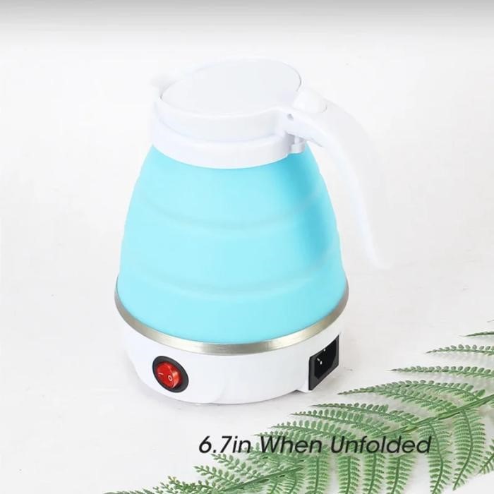 600ML Foldable Electric Travel Kettle Portable Water Boiler For Home Hotel Camping Use Fast Heating Mini Tea Maker Pot (3)